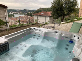 Jacuzzi avec vue exceptionnelle